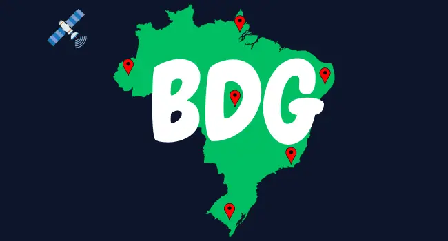 Estações do Banco de Dados Geodésicos